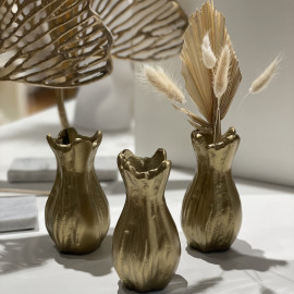 Metall Vase 'Tulip' gold metall-vase-tulip-gold-525115312660